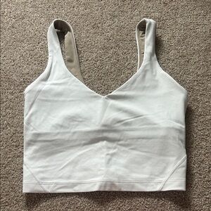 Lululemon White Align Tank